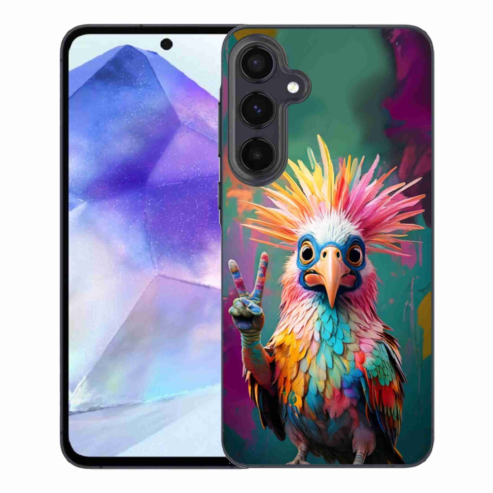 Zselés borítás mmCase Samsung Galaxy A55 5G - színes lázadó