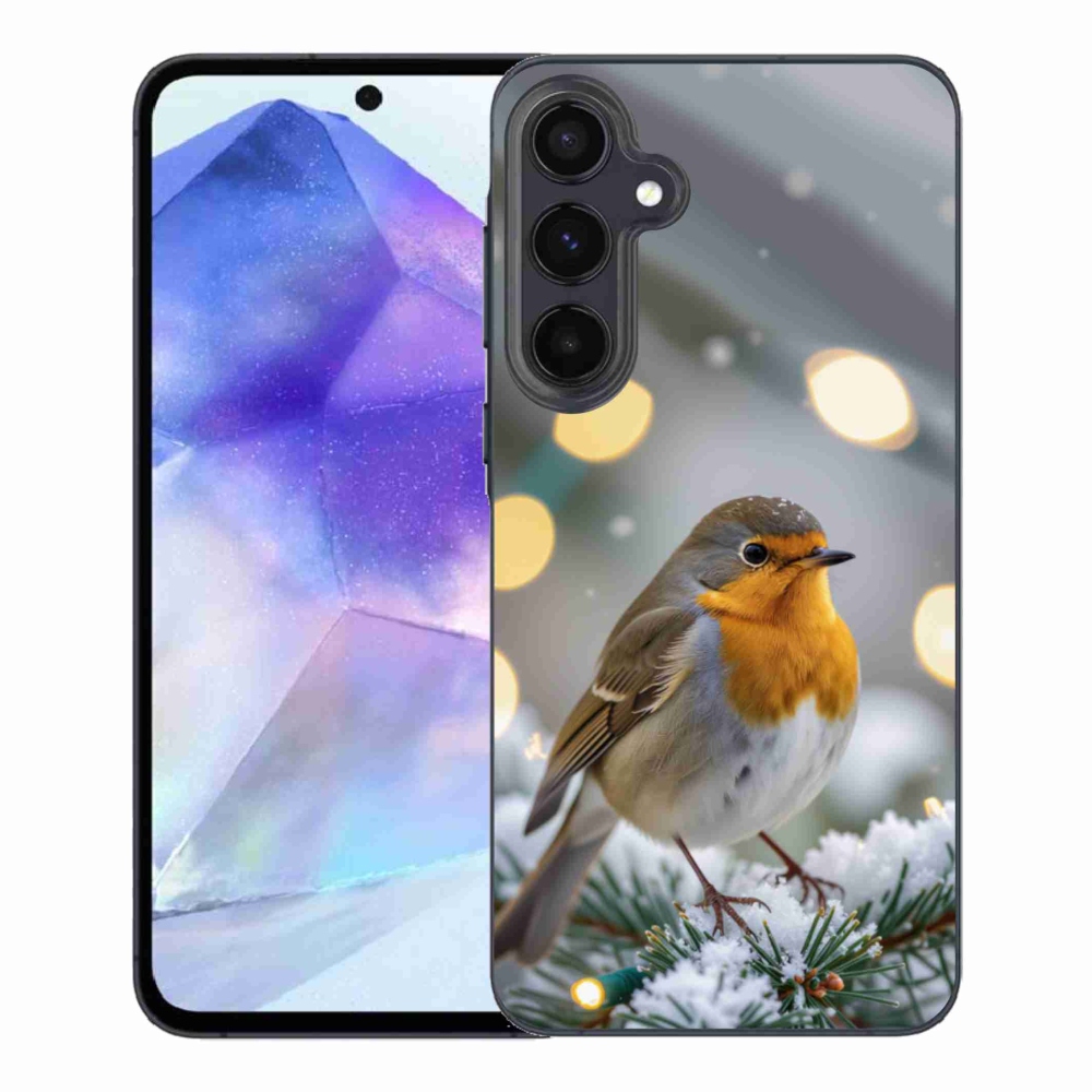 Gél borítás mmCase Samsung Galaxy A55 5G - téli pír