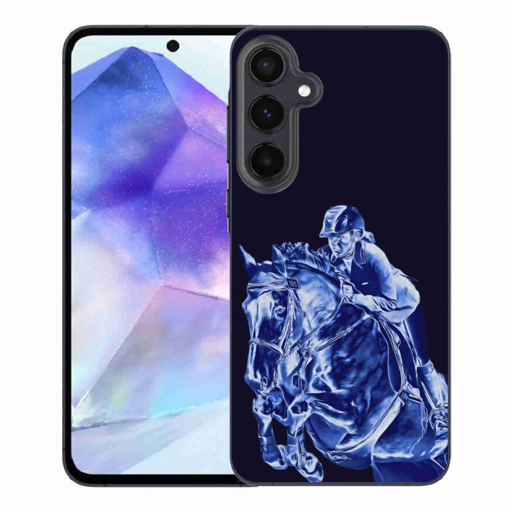 Zselés borítás mmCase Samsung Galaxy A55 5G - versenylóhoz