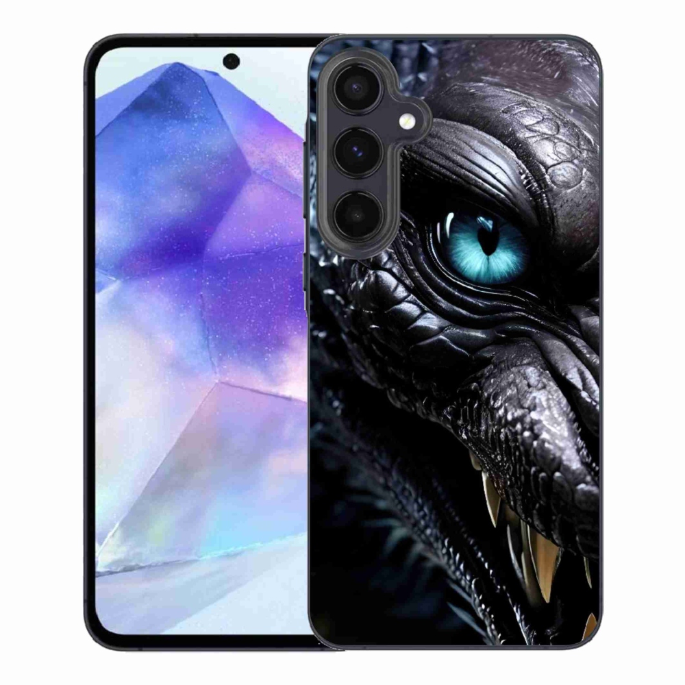 Zselés borítás mmCase Samsung Galaxy A55 5G - sárkány nézet