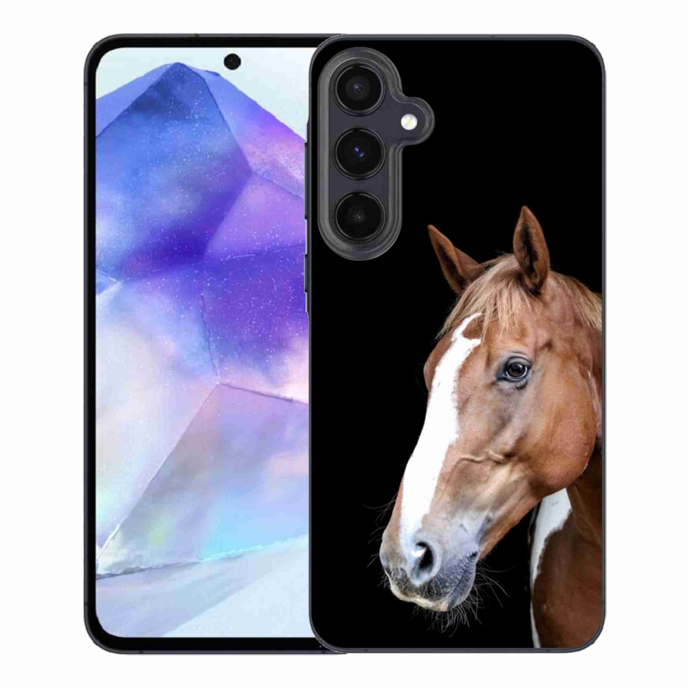 Zselés borítás mmCase Samsung Galaxy A55 5G - barna ló 3