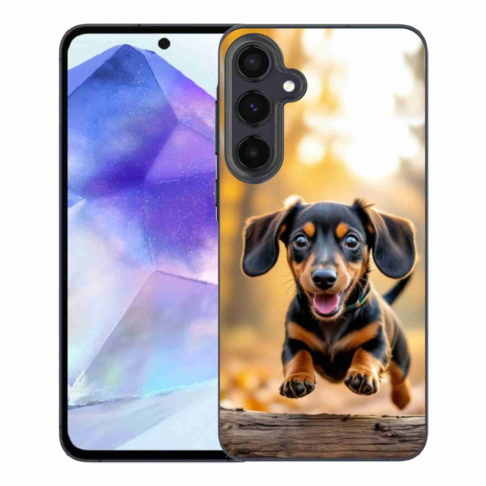 Zselés borítás mmCase Samsung Galaxy A55 5G - tacskó 2