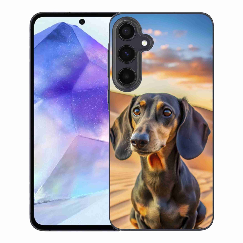 Zselés borítás mmCase Samsung Galaxy A55 5G - tacskó 3