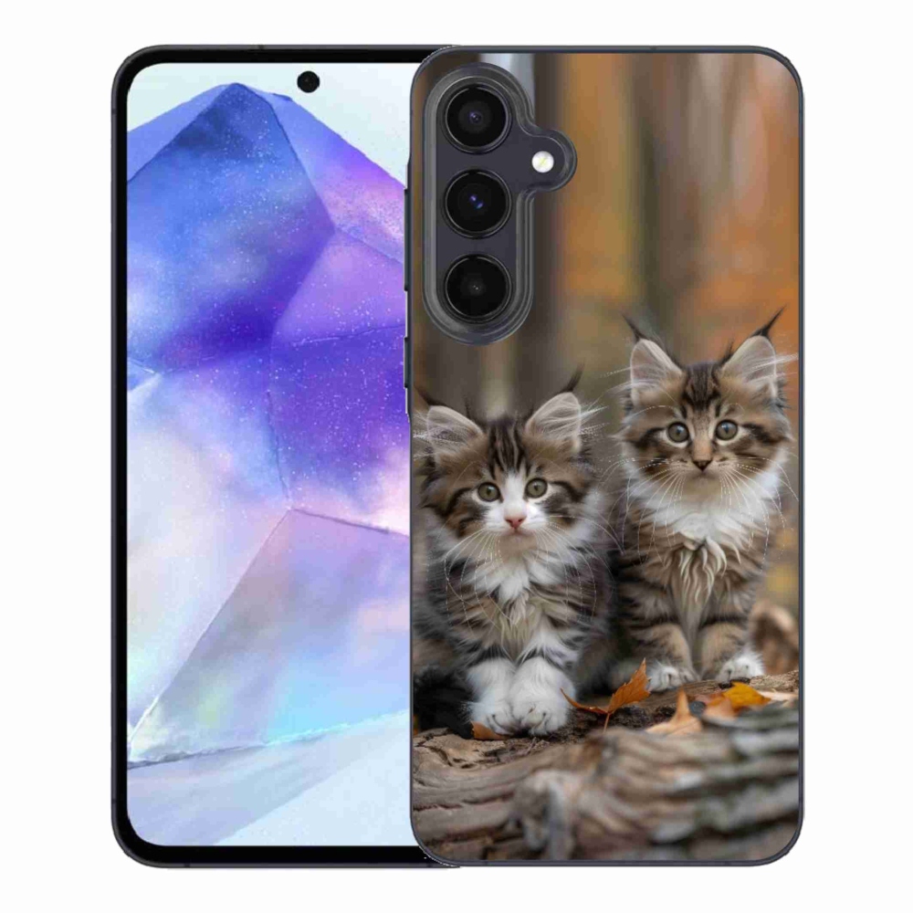 Gél védőburkolat mmCase Samsung Galaxy A55 5G - cat duo 3