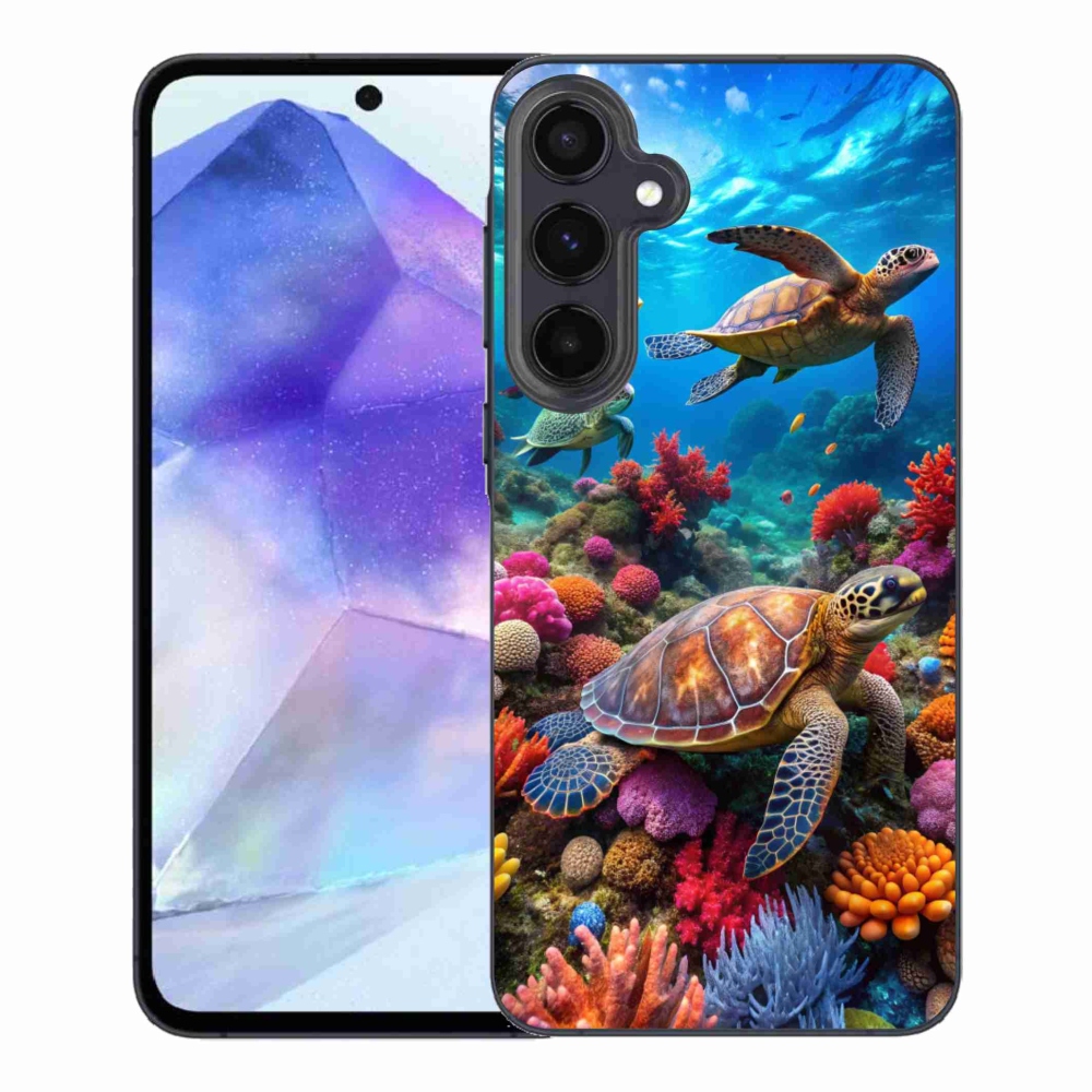 Gél borítás mmCase Samsung Galaxy A55 5G - Sea World 2