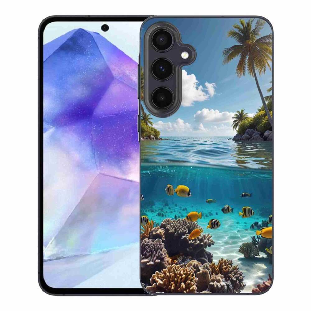 Gél borító mmCase Samsung Galaxy A55 5G - Sea World 4