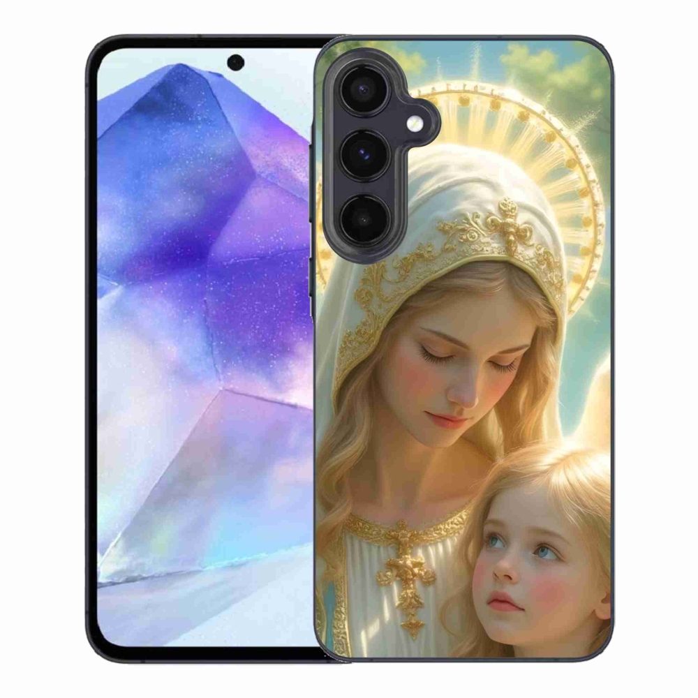 Gél borítás mmCase Samsung Galaxy A55 5G - vallási motívum 2