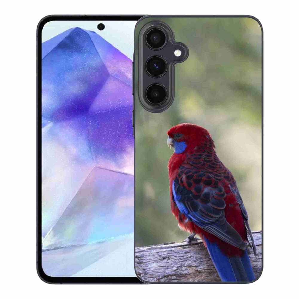 Zselés borítás mmCase Samsung Galaxy A55 5G - papagáj rosela