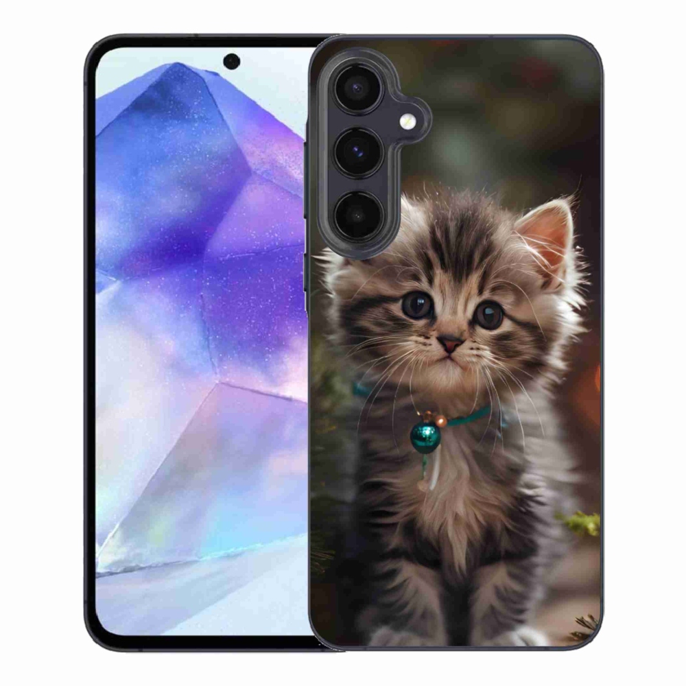 Gél borítás mmCase Samsung Galaxy A55 5G - aranyos cica 11