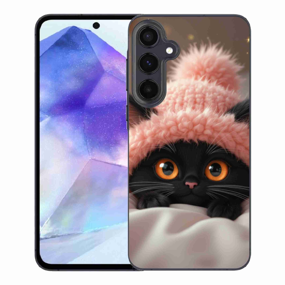 Gél borítás mmCase Samsung Galaxy A55 5G - aranyos cica 7