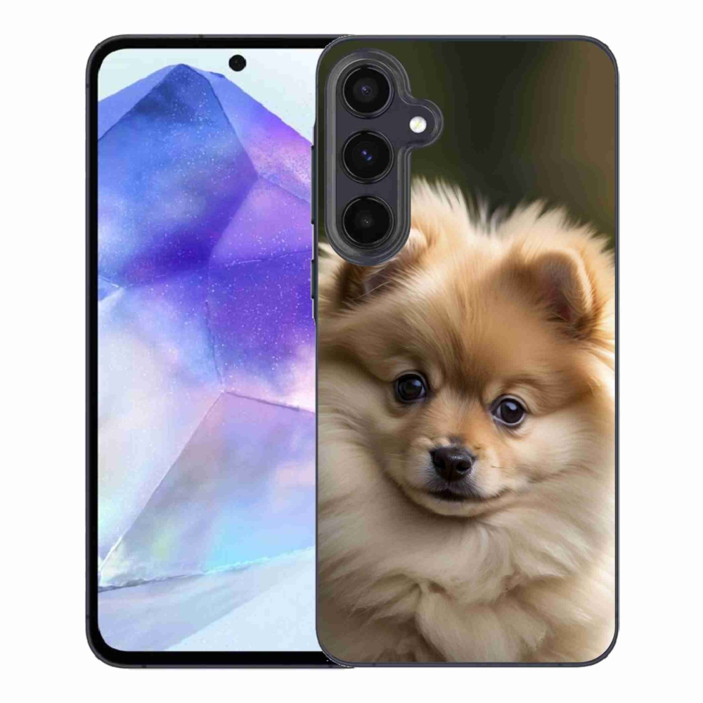 Gél borítás mmCase Samsung Galaxy A55 5G - aranyos pomerániai 2