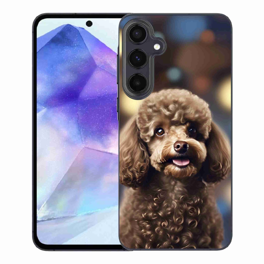 Gél borítás mmCase Samsung Galaxy A55 5G - aranyos uszkár