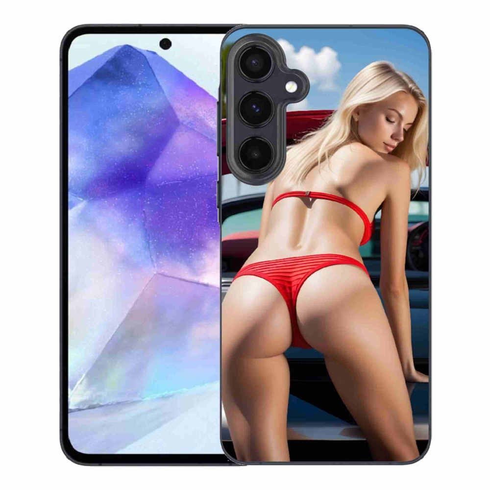 Gél borítás mmCase Samsung Galaxy A55 5G - szexi nő 2