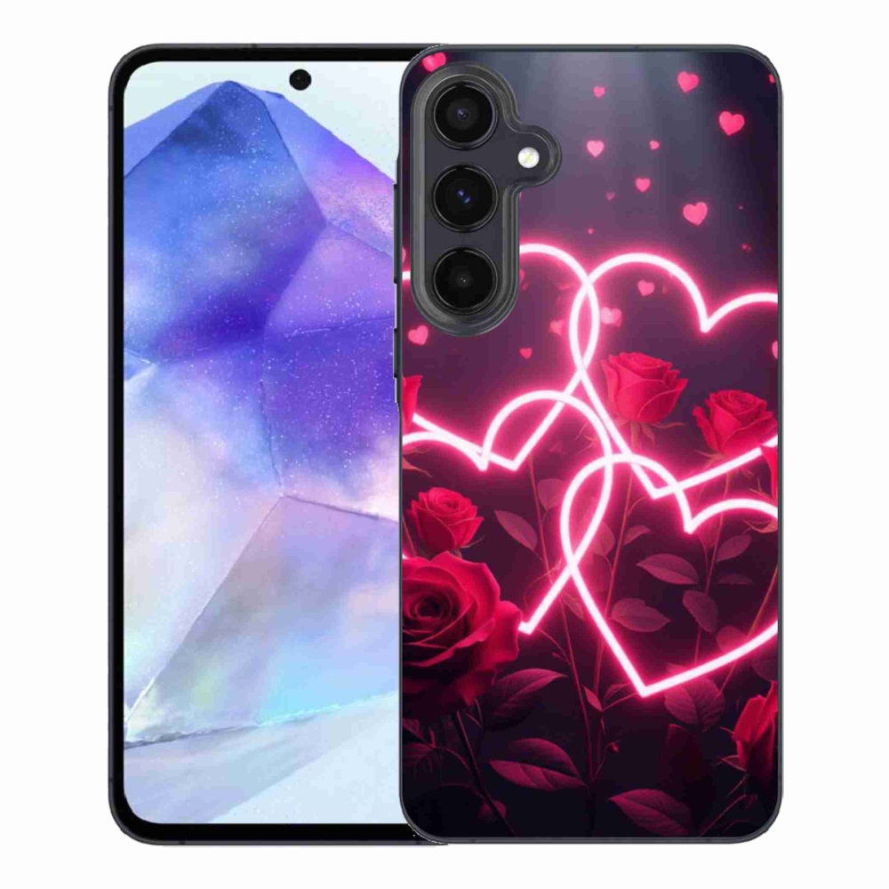 Gél borítás mmCase Samsung Galaxy A55 5G - a szerelem szíve
