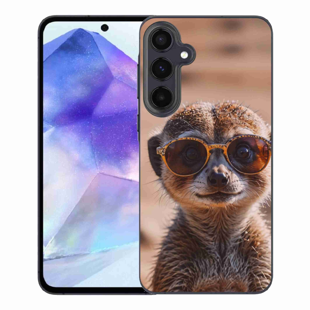 Gél borítás mmCase Samsung Galaxy A55 5G - stílusos surikata