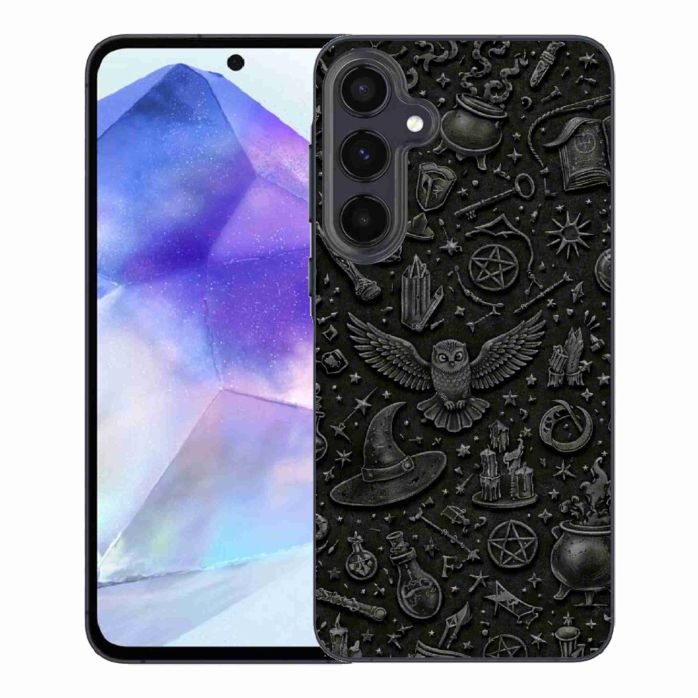 Gél borítás mmCase Samsung Galaxy A55 5G - sötét varázslatos világhoz