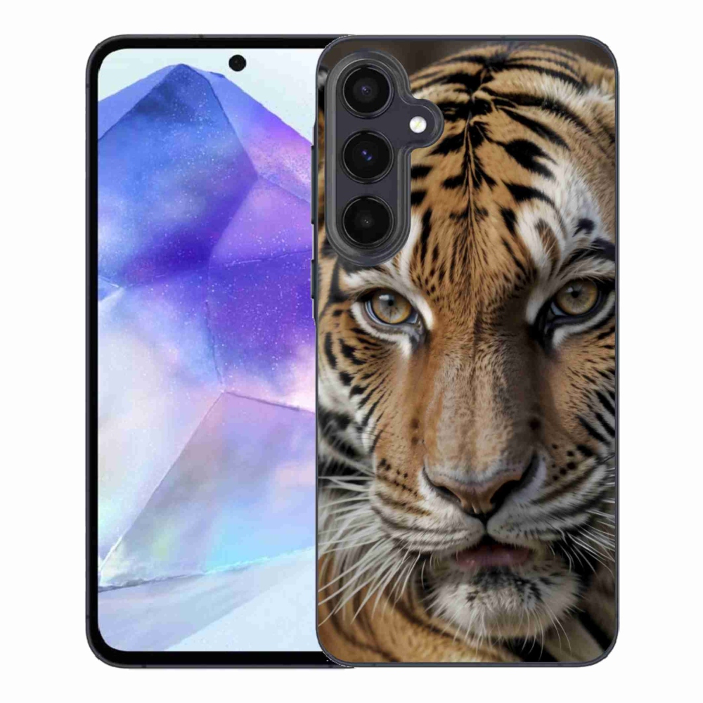 Zselés borítás mmCase Samsung Galaxy A55 5G - tigris nézet