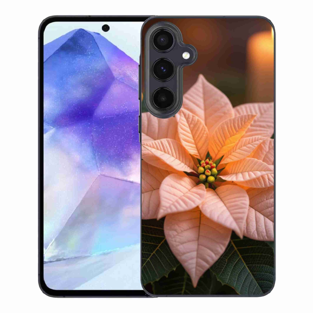 Gél borítás mmCase Samsung Galaxy A55 5G - mikulásvirág