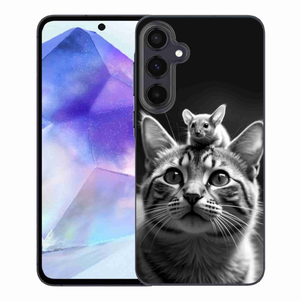 Gél borítás mmCase Samsung Galaxy A55 5G - állatbarátság 2