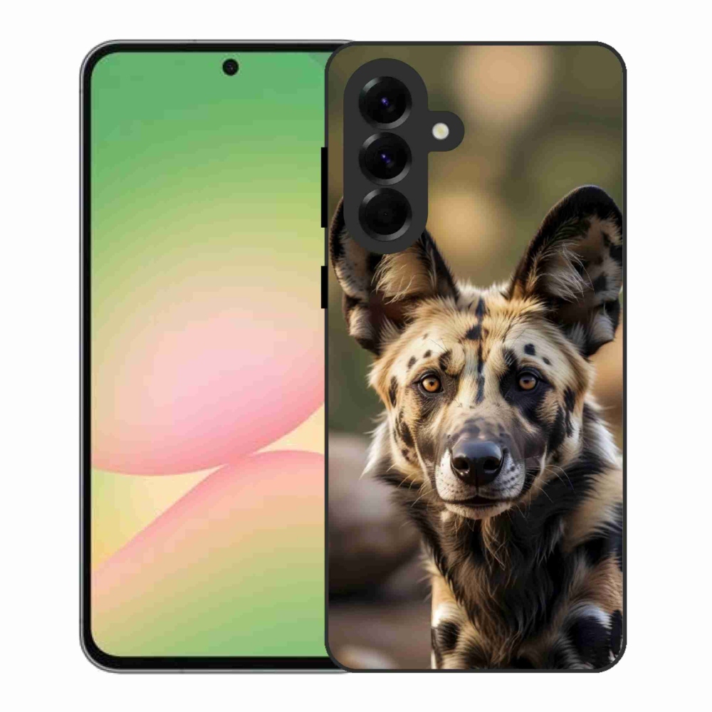 Gél borítás mmCase Samsung Galaxy A56 5G - afrikai vadkutya számára