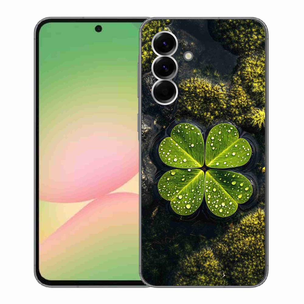 Gél borítás mmCase Samsung Galaxy A56 5G - négylevelű lóhere