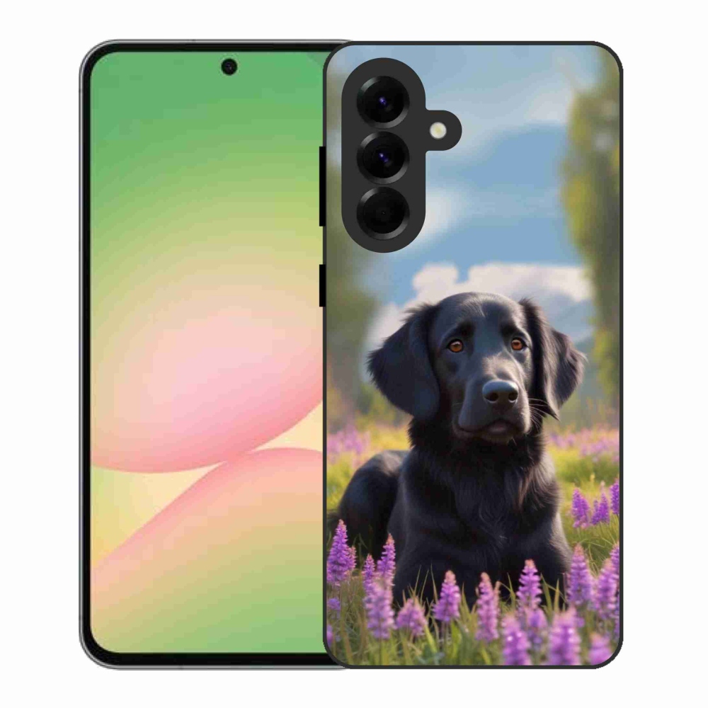 Gél védőhuzat mmCase Samsung Galaxy A56 5G - elegáns fekete retriever