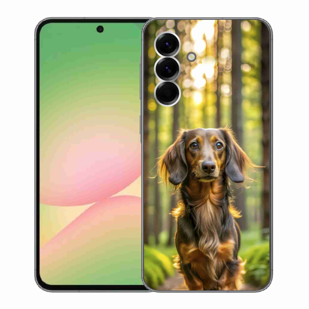 Zselés borítás mmCase Samsung Galaxy A56 5G - tacskó 4