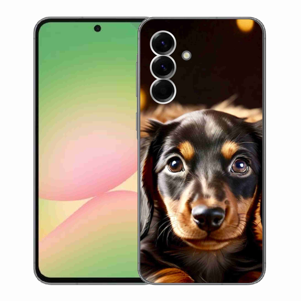 Zselés borítás mmCase Samsung Galaxy A56 5G - tacskóhoz