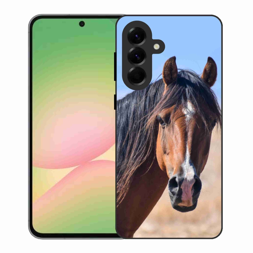 Gél borítás mmCase Samsung Galaxy A56 5G - nyugodt ló - Samsung Galaxy A56 5G - nyugodt ló