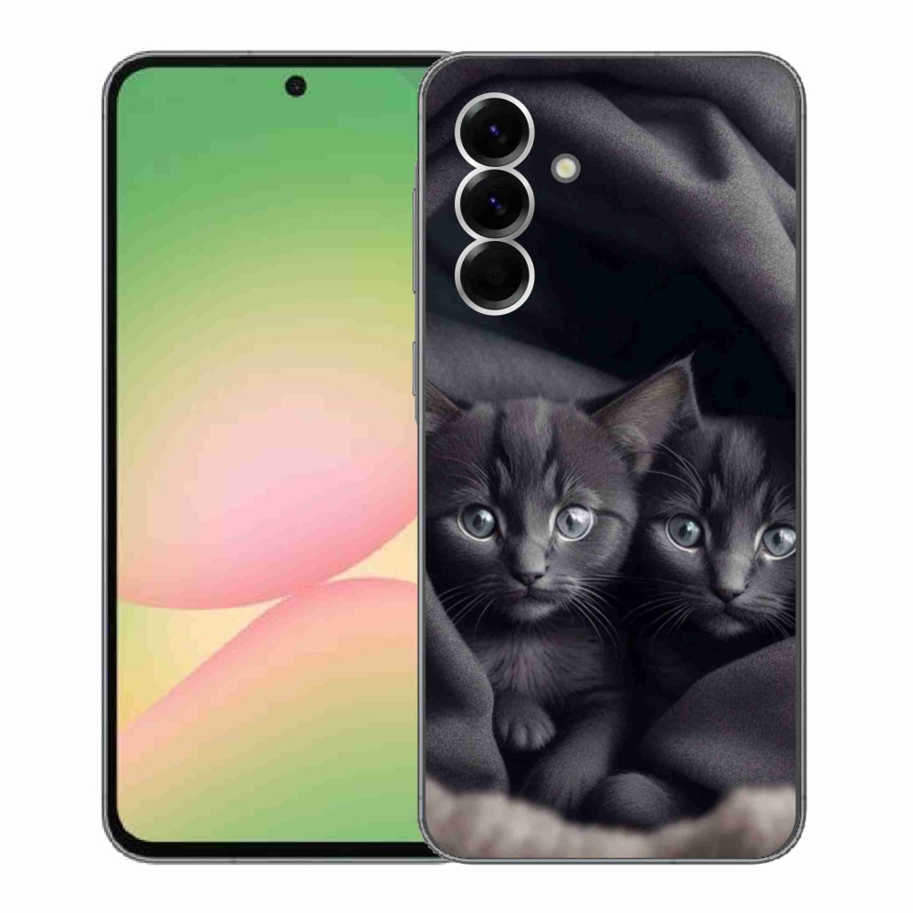 Zselés borítás mmCase Samsung Galaxy A56 5G - cat duo - Samsung Galaxy A56 5G számára