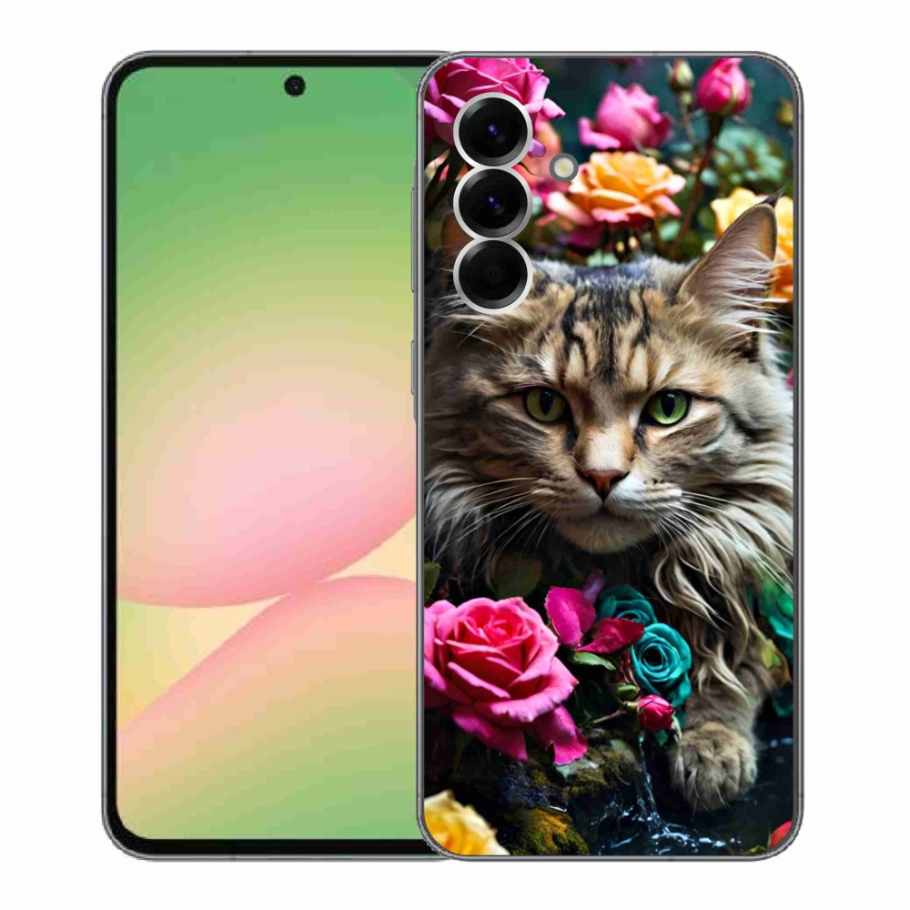 Zselés borítás mmCase Samsung Galaxy A56 5G - macskaszem nézet 2