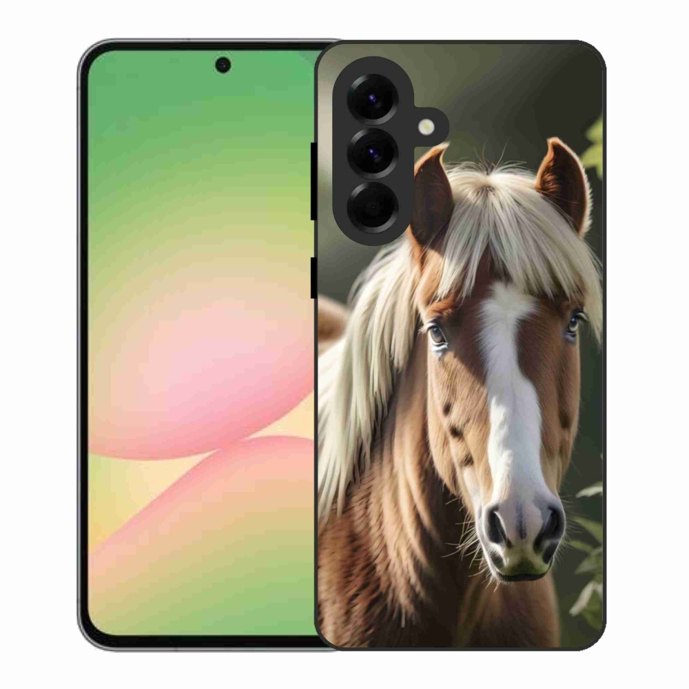Zselés borítás mmCase Samsung Galaxy A56 5G - ló könnyű sörénnyel