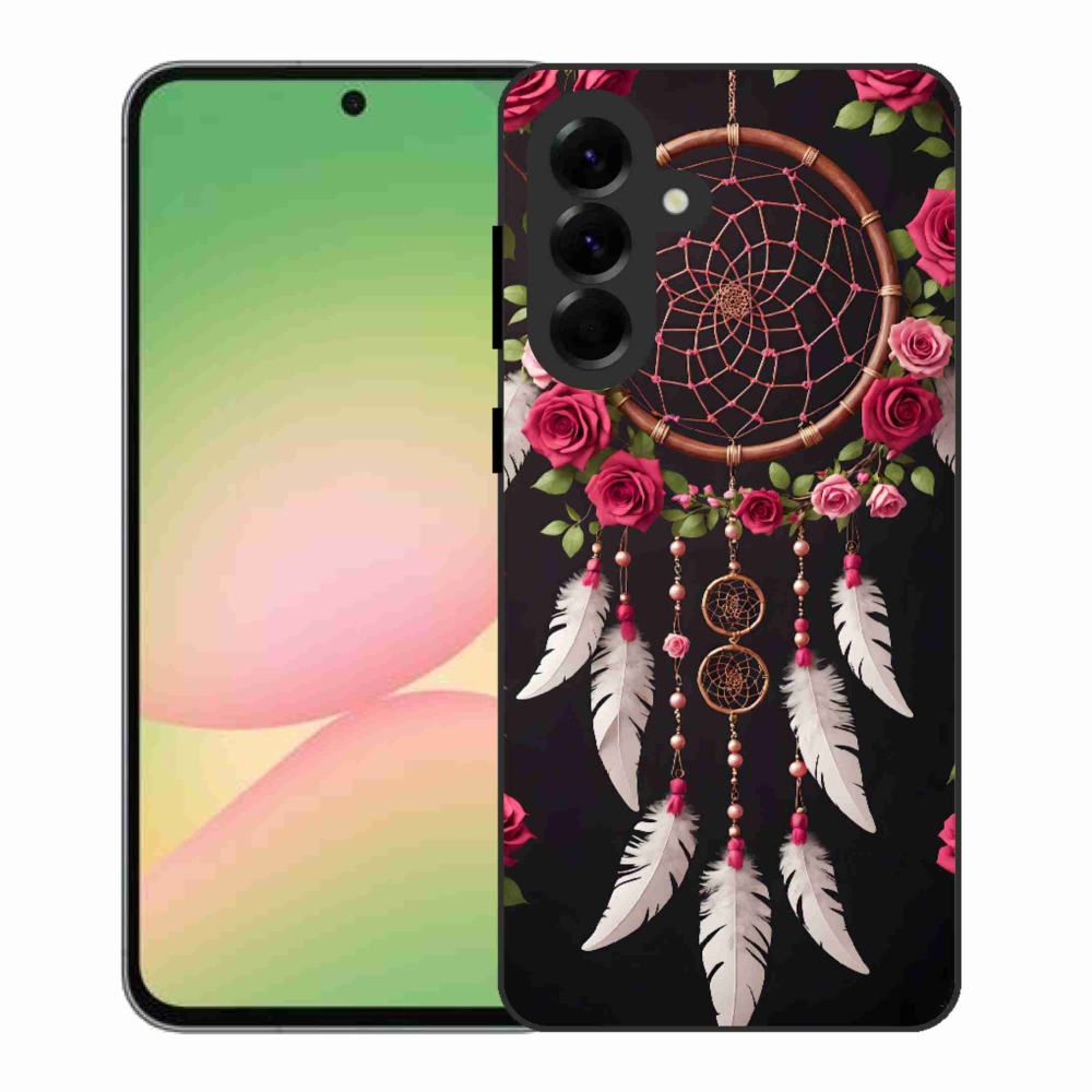 Gél borítás mmCase Samsung Galaxy A56 5G - álomfogó rózsákkal
