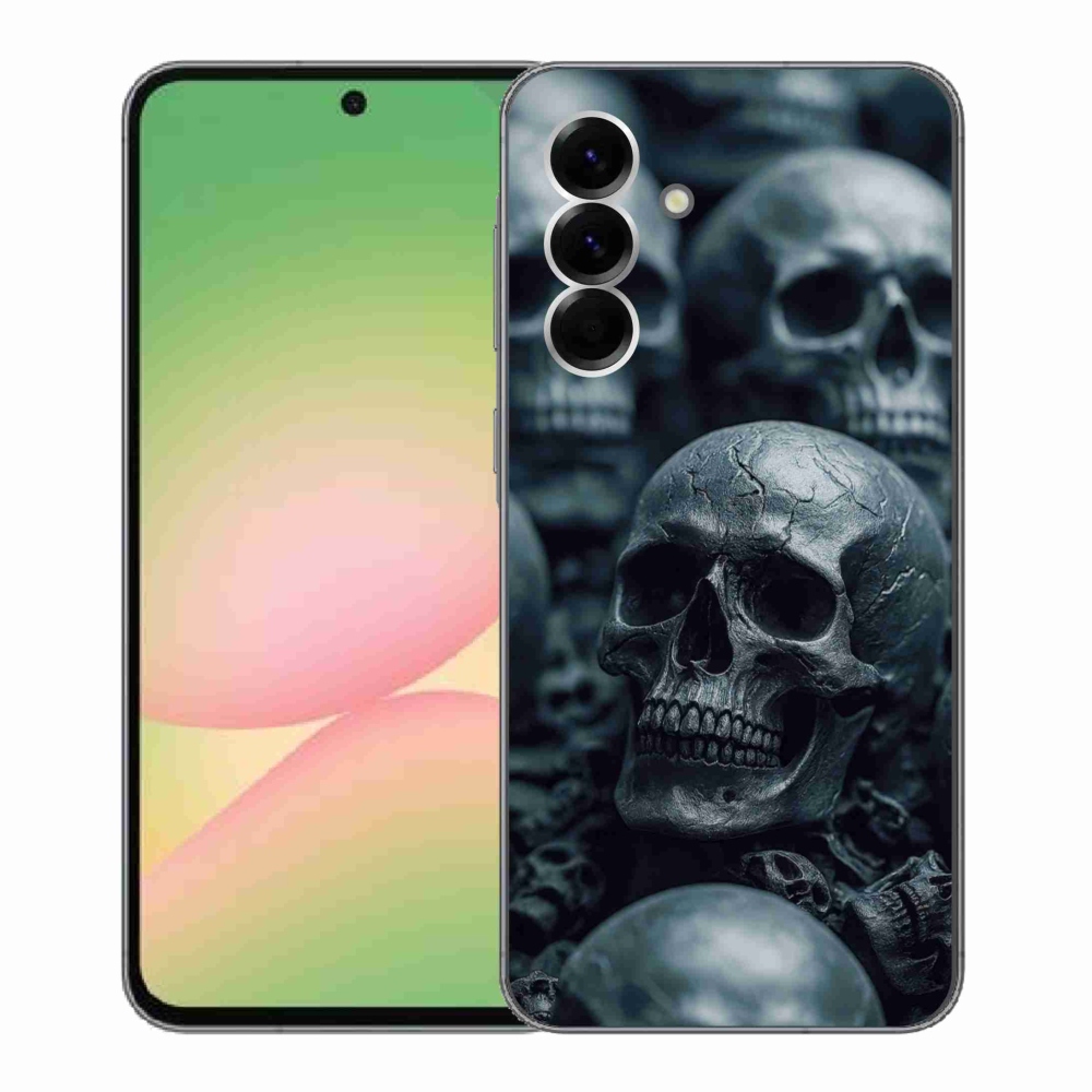 Gél védőburkolat mmCase Samsung Galaxy A56 5G - koponya 2