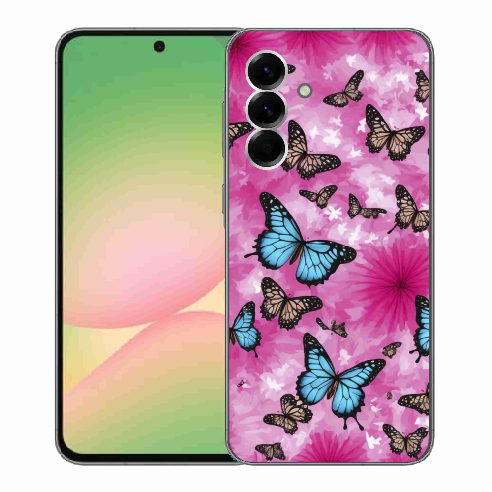 Zselés borítás mmCase Samsung Galaxy A56 5G - pillangókert