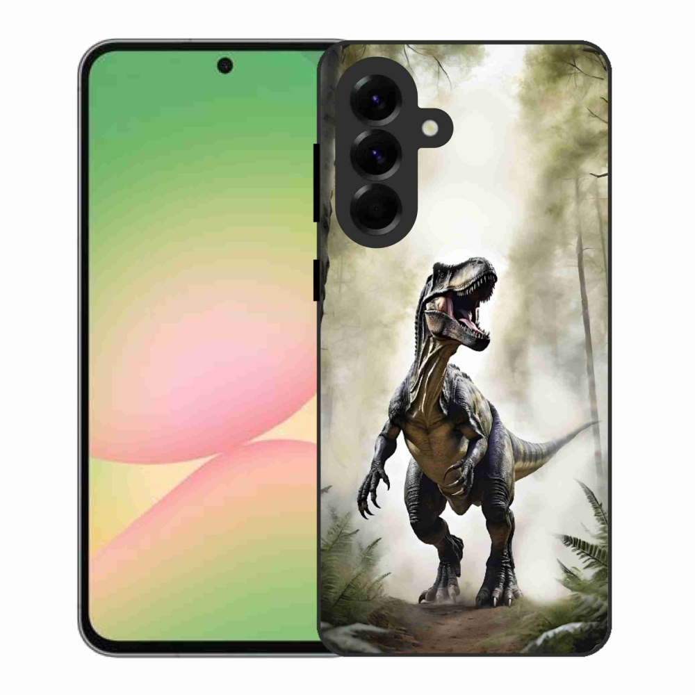 Zselés borítás mmCase Samsung Galaxy A56 5G - dühös T-Rex