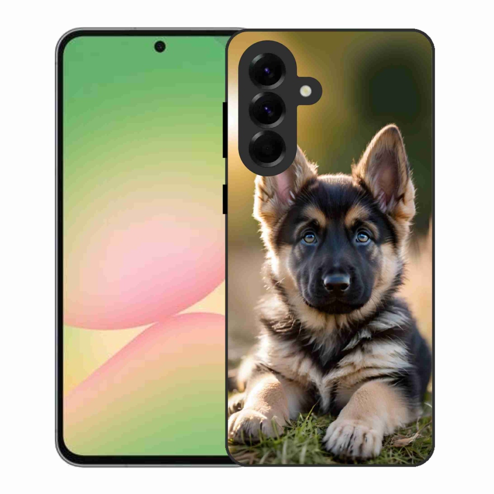 Zselés borítás mmCase Samsung Galaxy A56 5G - Német juhászkutya a természetben