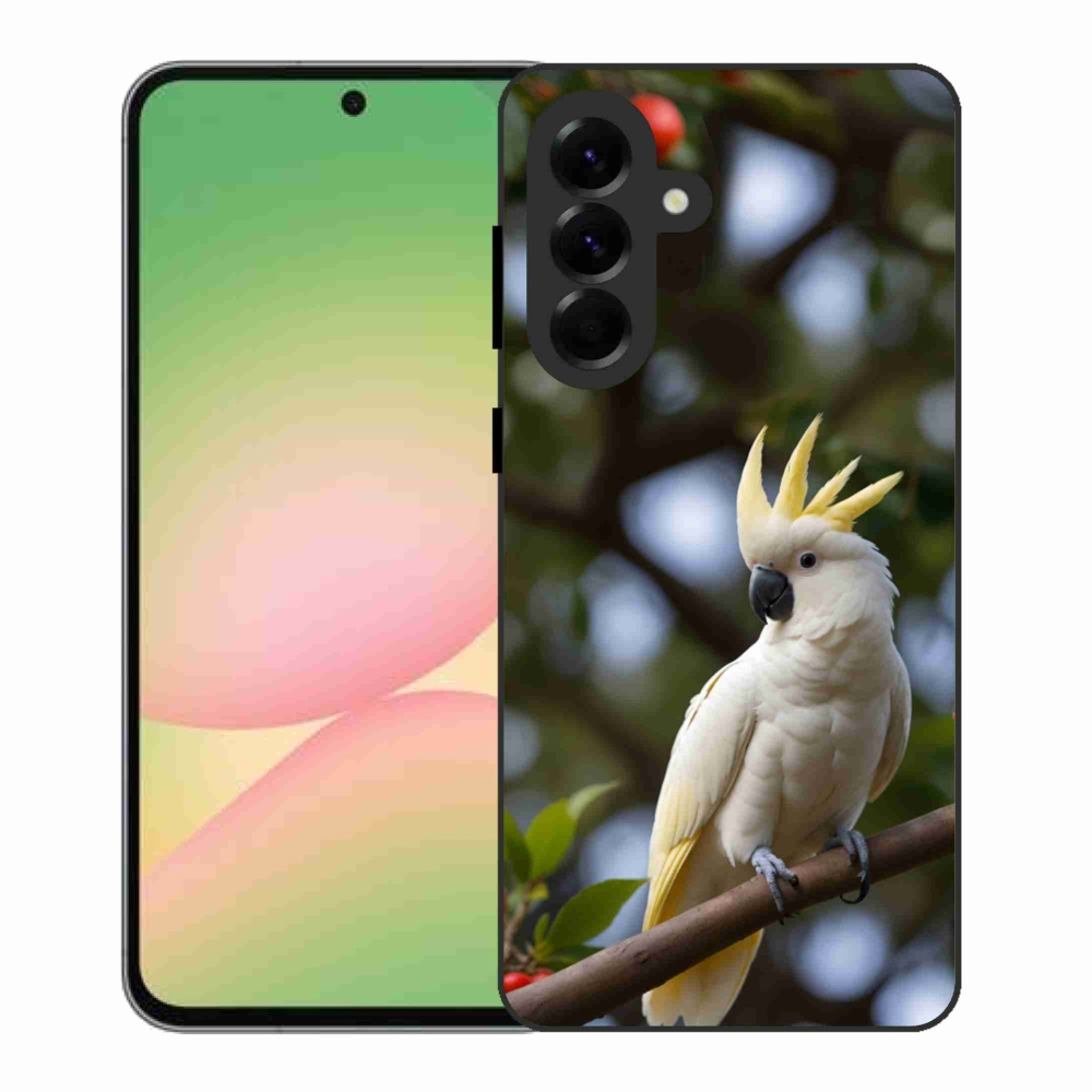 Gél borítás mmCase Samsung Galaxy A56 5G - papagáj kakadu 3