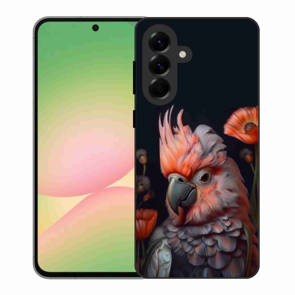 Gél borítás mmCase Samsung Galaxy A56 5G - papagáj kakadu színekben