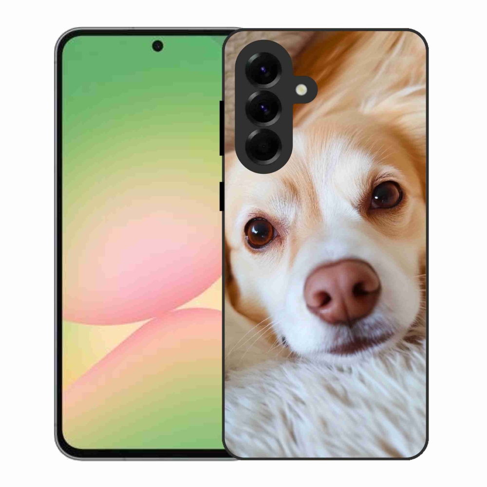 Gél védőhuzat mmCase Samsung Galaxy A56 5G - Aranyos csivava