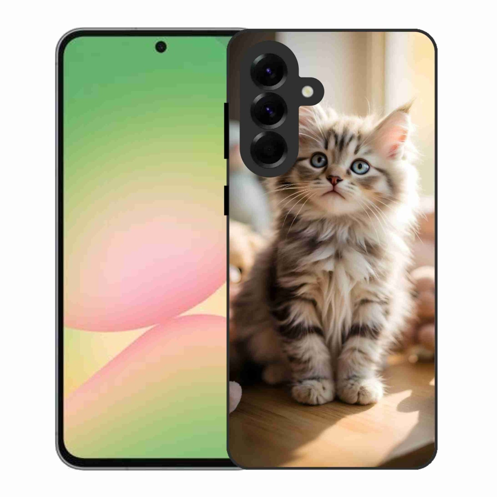 Gél borítás mmCase Samsung Galaxy A56 5G - aranyos cica 10