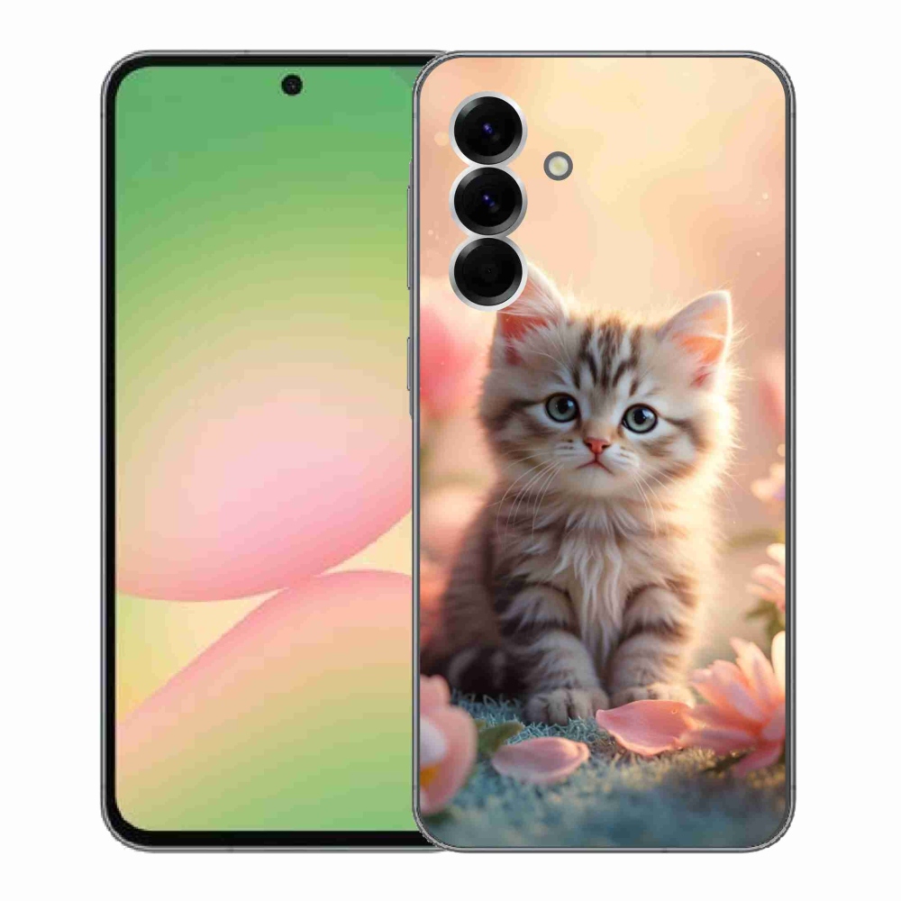 Gél borító mmCase Samsung Galaxy A56 5G - aranyos cica 8