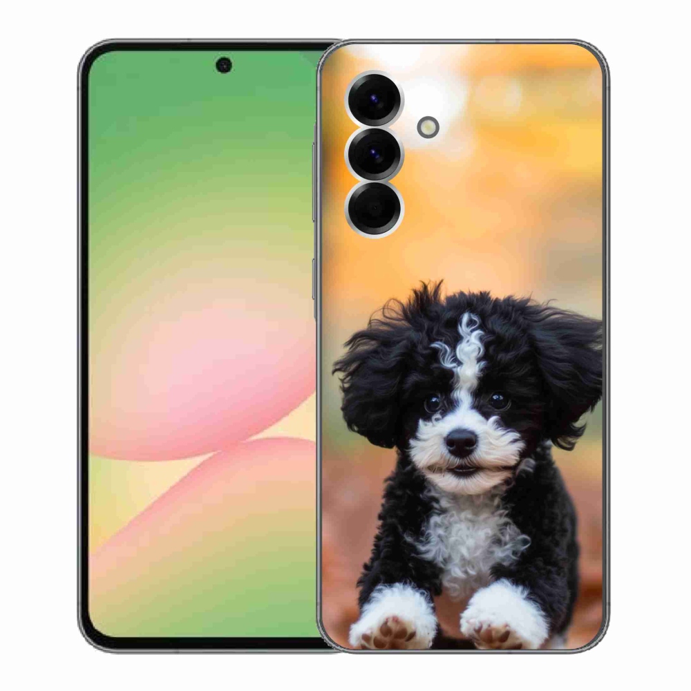 Gél borítás mmCase Samsung Galaxy A56 5G - aranyos kiskutya 2