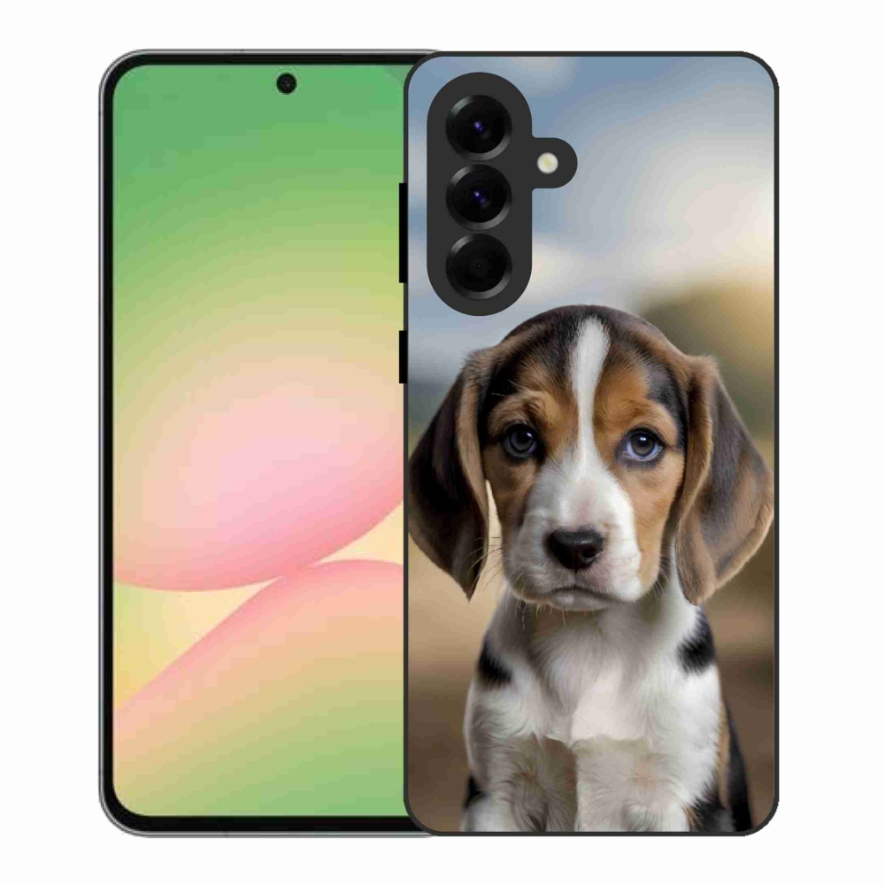 Gél borítás mmCase Samsung Galaxy A56 5G - aranyos beagle - Samsung Galaxy A56 5G számára