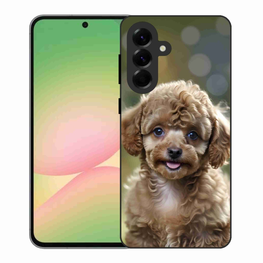 Gél borítás mmCase Samsung Galaxy A56 5G - aranyos uszkár