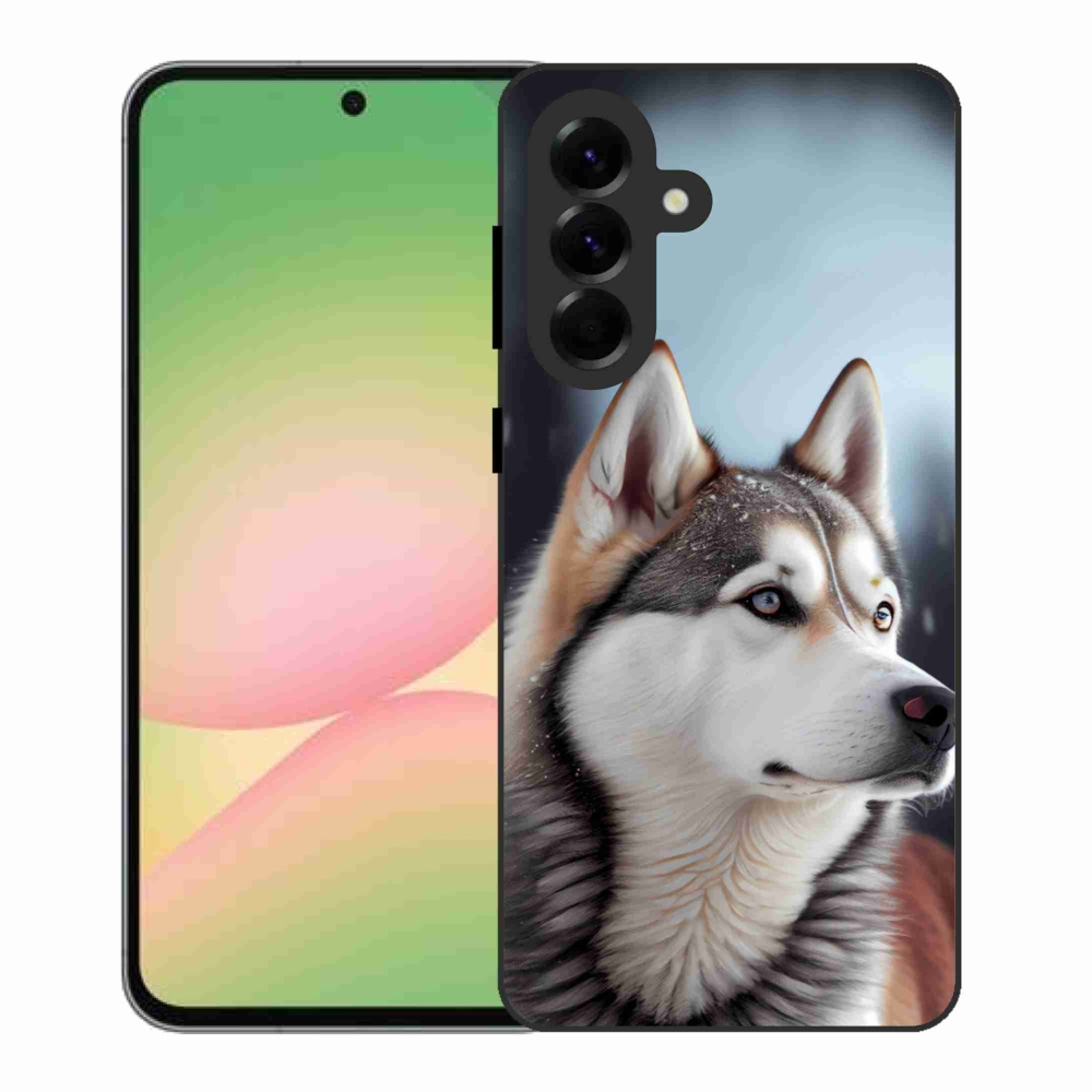Gél borítás mmCase Samsung Galaxy A56 5G - Szibériai husky