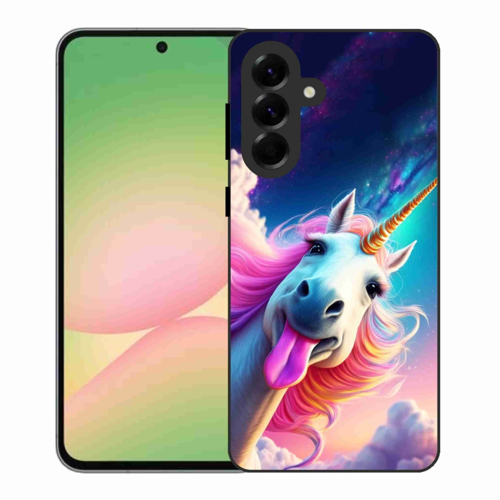 Gél borítás mmCase Samsung Galaxy A56 5G - őrült egyszarvúhoz