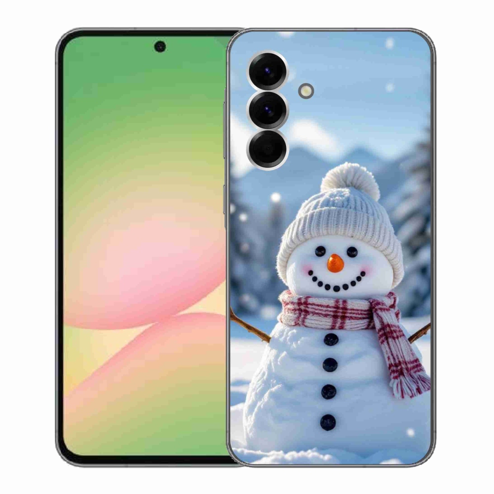 Gél borítás mmCase Samsung Galaxy A56 5G - hóember 3