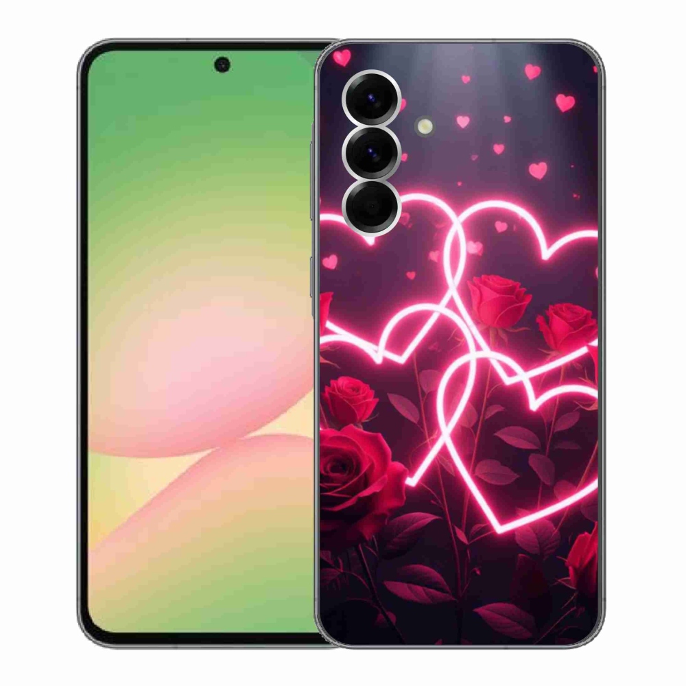 Gél borítás mmCase Samsung Galaxy A56 5G - a szerelem szíve