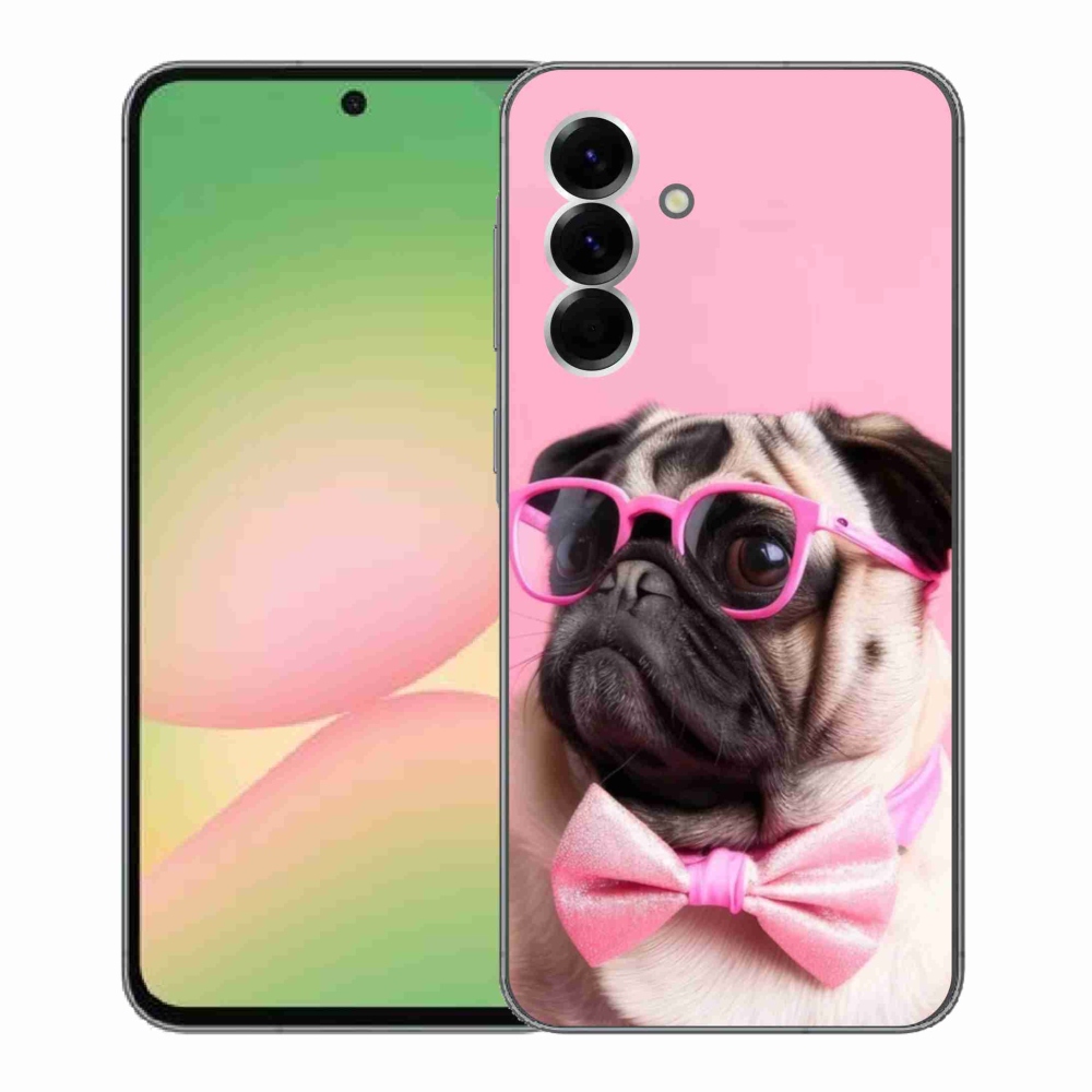 Gél borító mmCase Samsung Galaxy A56 5G - stílusos mopsz - Samsung Galaxy A56 5G - gél tok